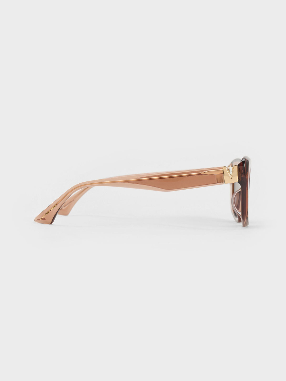 Alix Butterfly Sunglasses - Chestnut Brown | CHARLES & KEITH