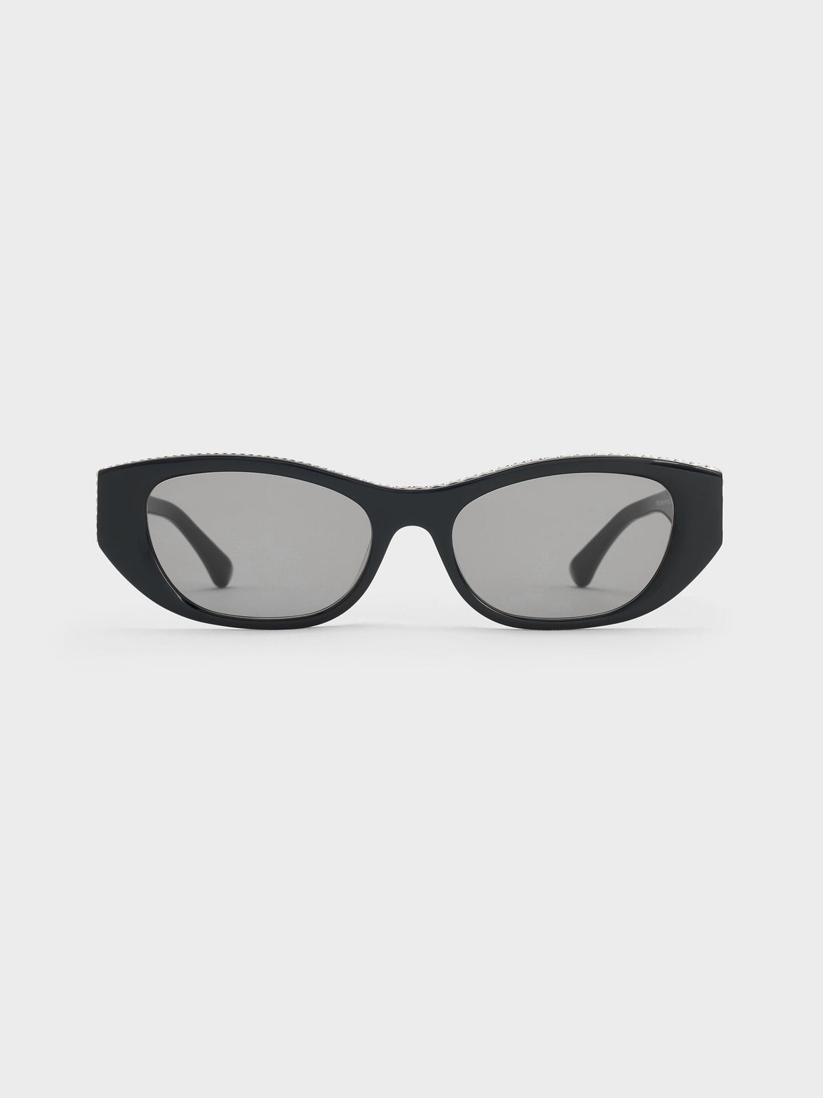 Daenerys Cat-Eye Sunglasses - Noir | CHARLES & KEITH