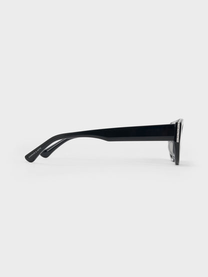 Daenerys Cat-Eye Sunglasses - Noir | CHARLES & KEITH