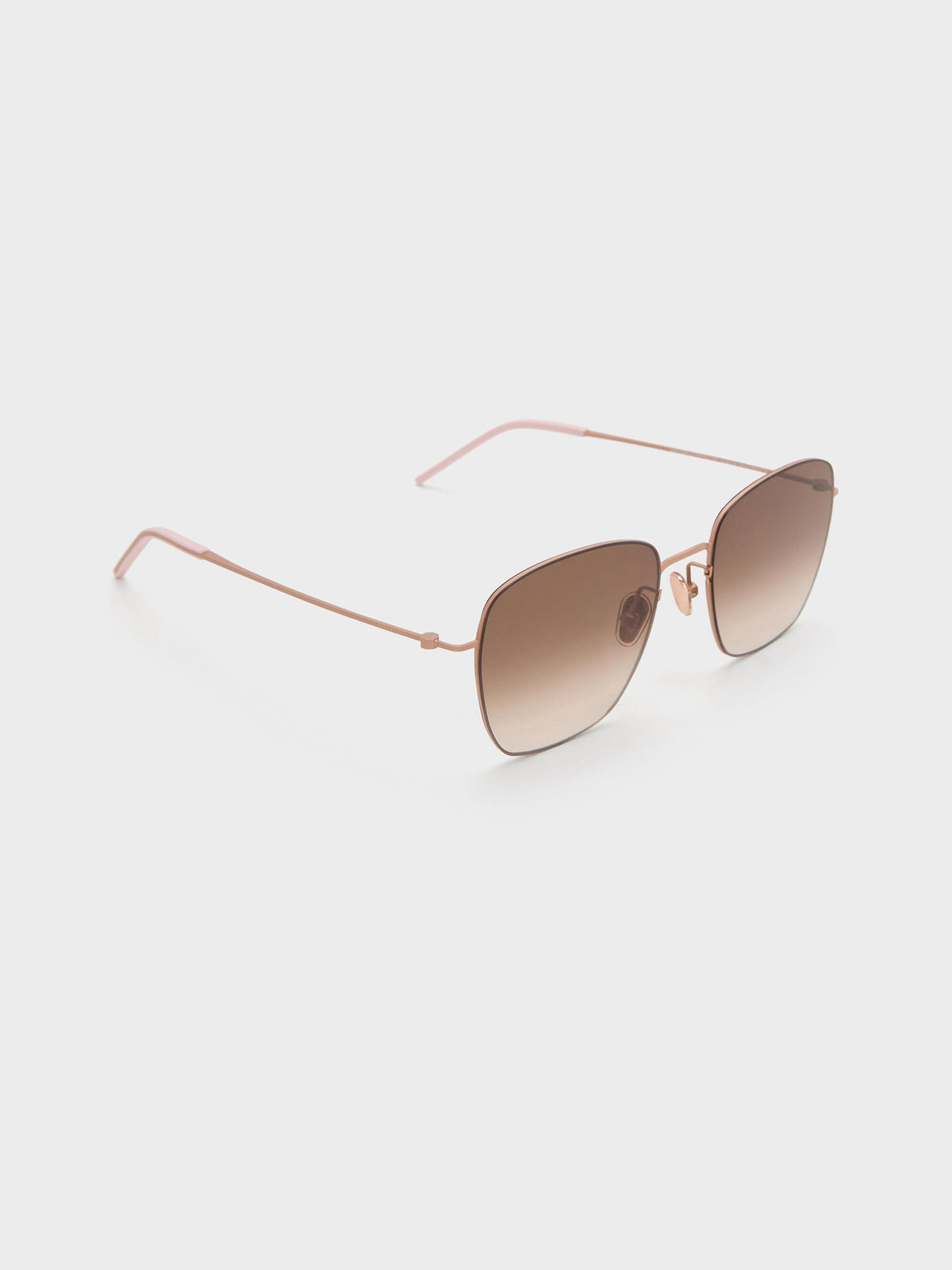 Miranda Square Sunglasses - Rose Gold | CHARLES & KEITH