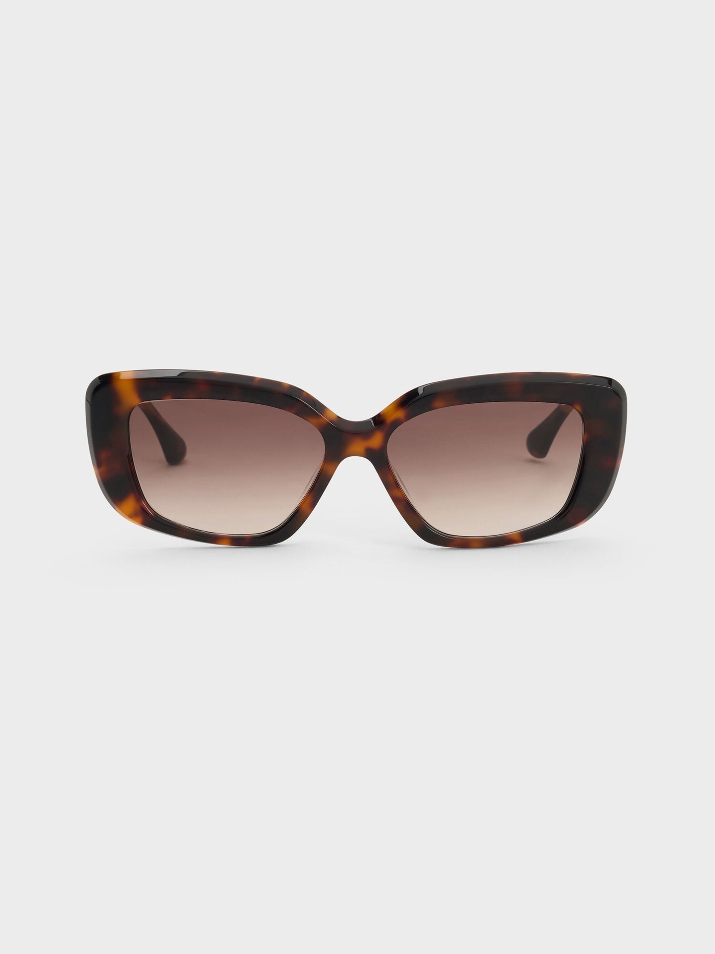 Alix Tortoiseshell Butterfly Sunglasses - T. Shell | CHARLES & KEITH