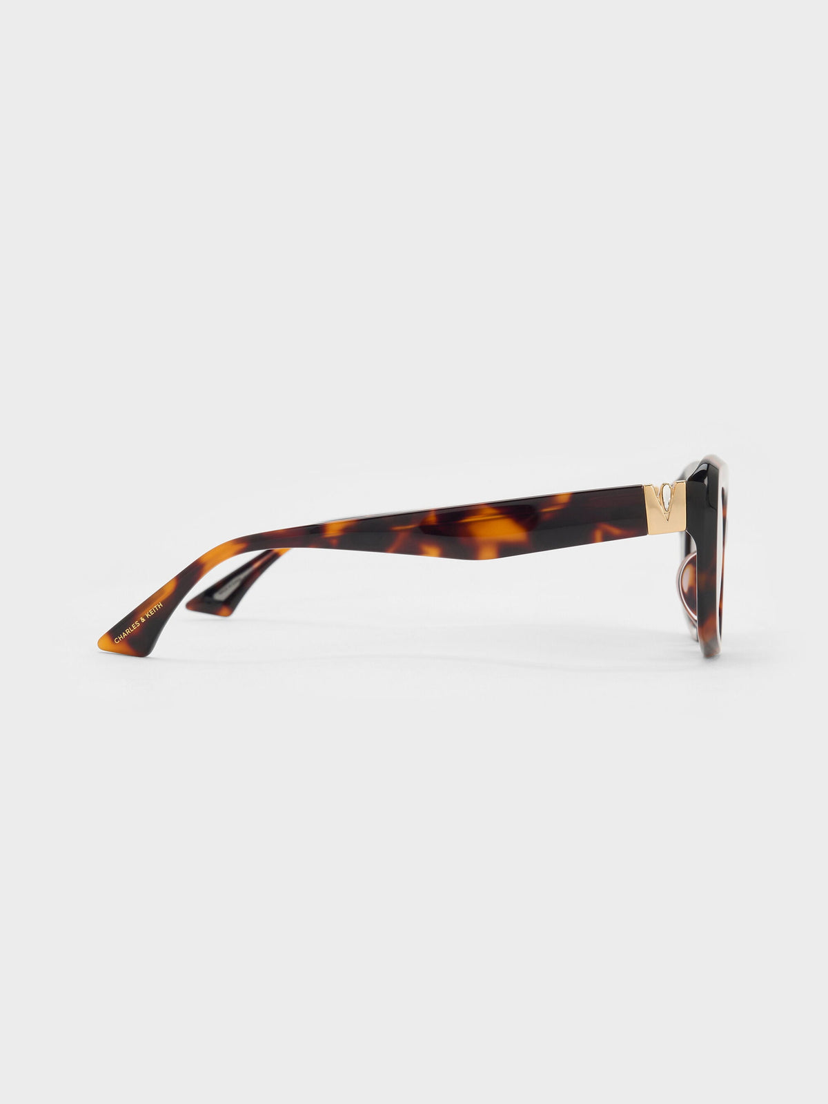 Alix Tortoiseshell Butterfly Sunglasses - T. Shell | CHARLES & KEITH