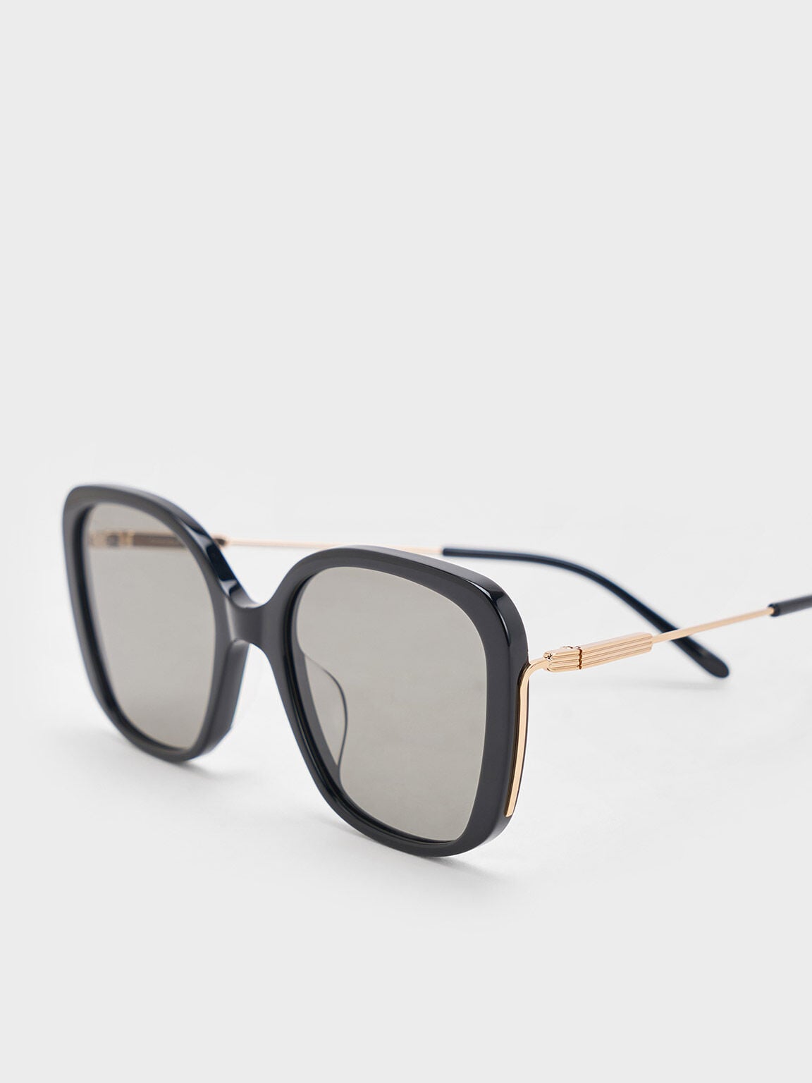 Renee Butterfly Sunglasses - Black | CHARLES & KEITH