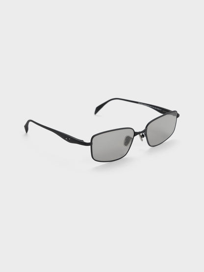 Celestia Rectangular Sunglasses - Noir | CHARLES & KEITH