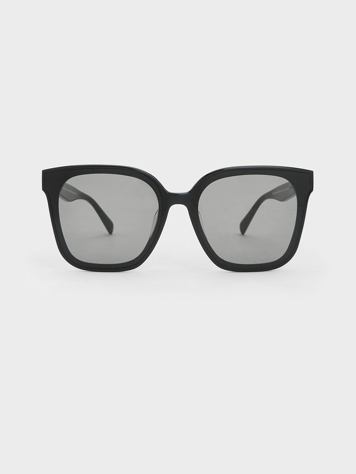 Gabine Oversized Butterfly Sunglasses - Black | CHARLES & KEITH
