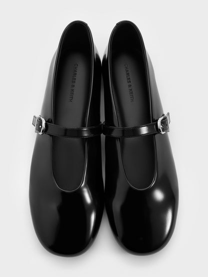 High-Vamp Mary Janes - Black Box | CHARLES & KEITH
