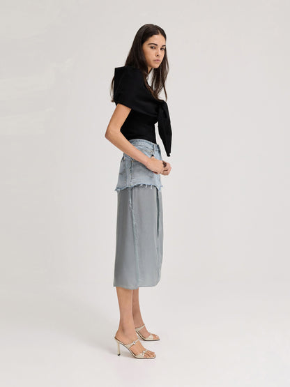 Pearlescent Leather Gem-Buckle Heeled Sandals - Ivory | CHARLES & KEITH