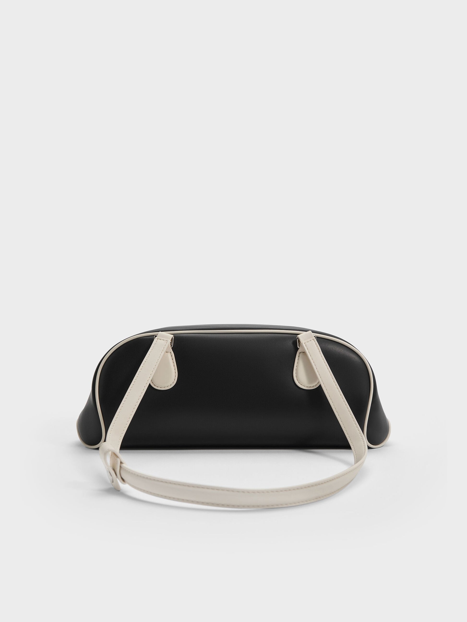 Nelly Two-Tone Elongated Shoulder Bag - Multi | CHARLES & KEITH