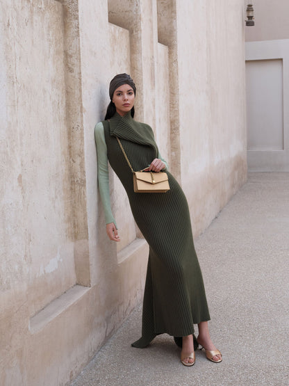 Taisia Chain Envelope Bag - Champagne | CHARLES & KEITH