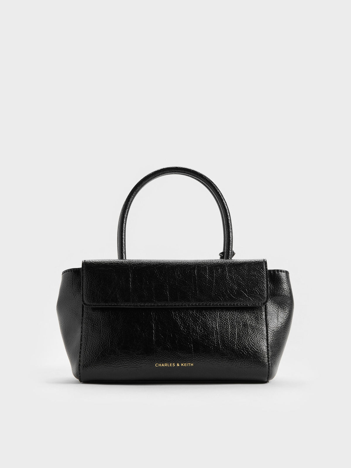 Acelynn Rope-Chain Tote Bag - Black | CHARLES & KEITH
