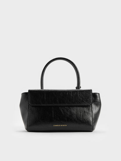 Acelynn Rope-Chain Tote Bag - Black | CHARLES & KEITH