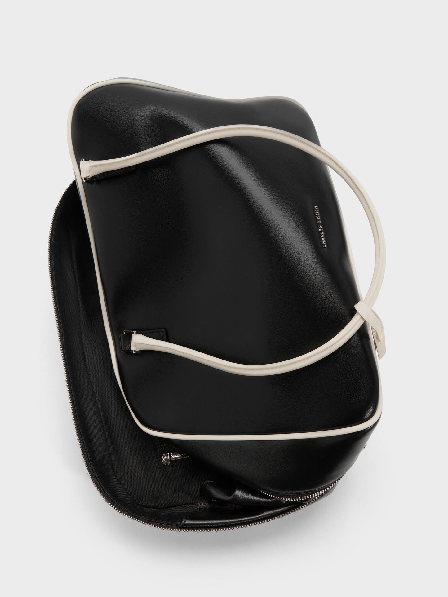 Large Sianna Two-Tone Bowling Bag - Multi | CHARLES & KEITH