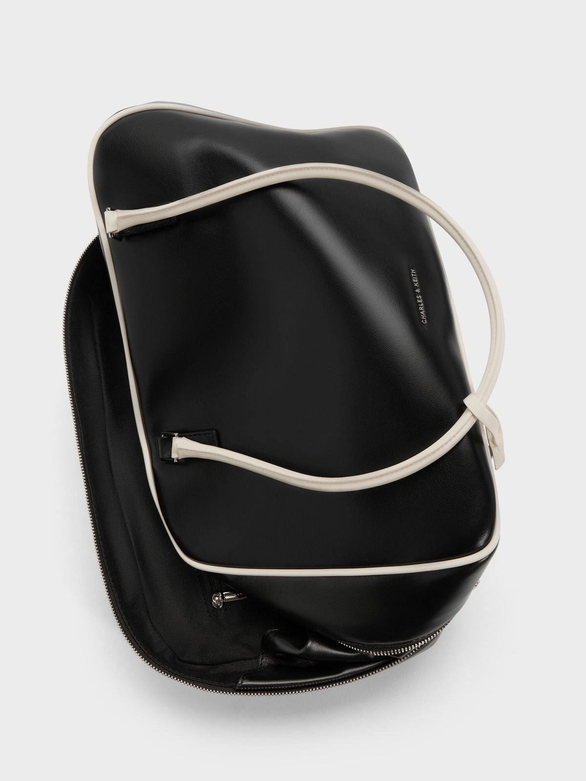 Large Sianna Two-Tone Bowling Bag - Multi | CHARLES & KEITH