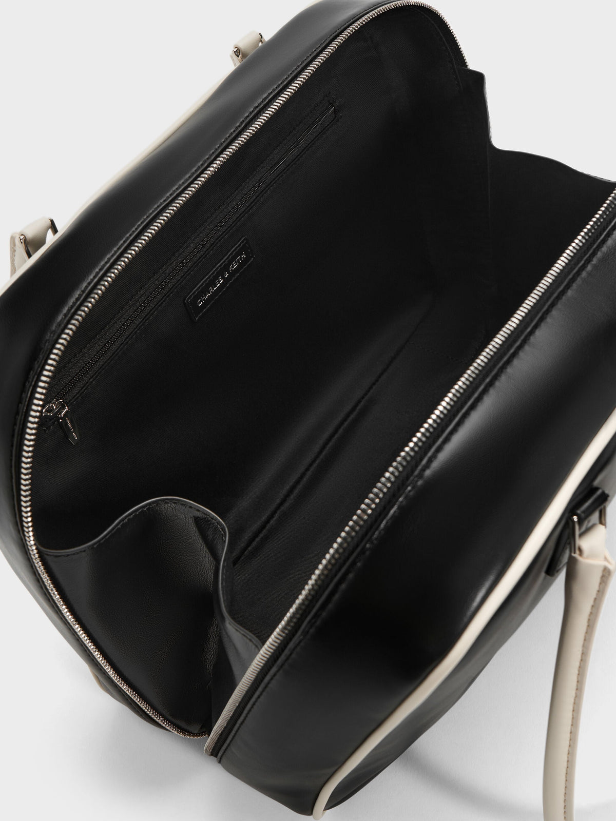Large Sianna Two-Tone Bowling Bag - Multi | CHARLES & KEITH