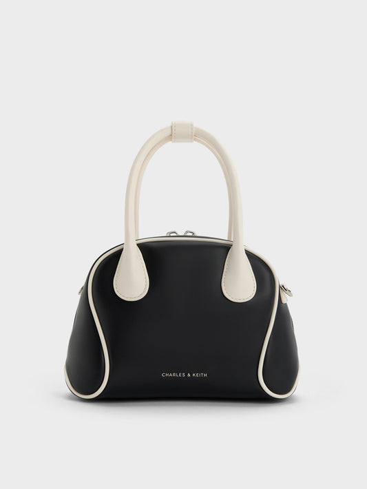 Nelly Two-Tone Bowling Bag - Multi | CHARLES & KEITH