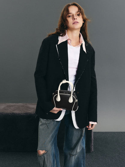 Nelly Two-Tone Bowling Bag - Multi | CHARLES & KEITH