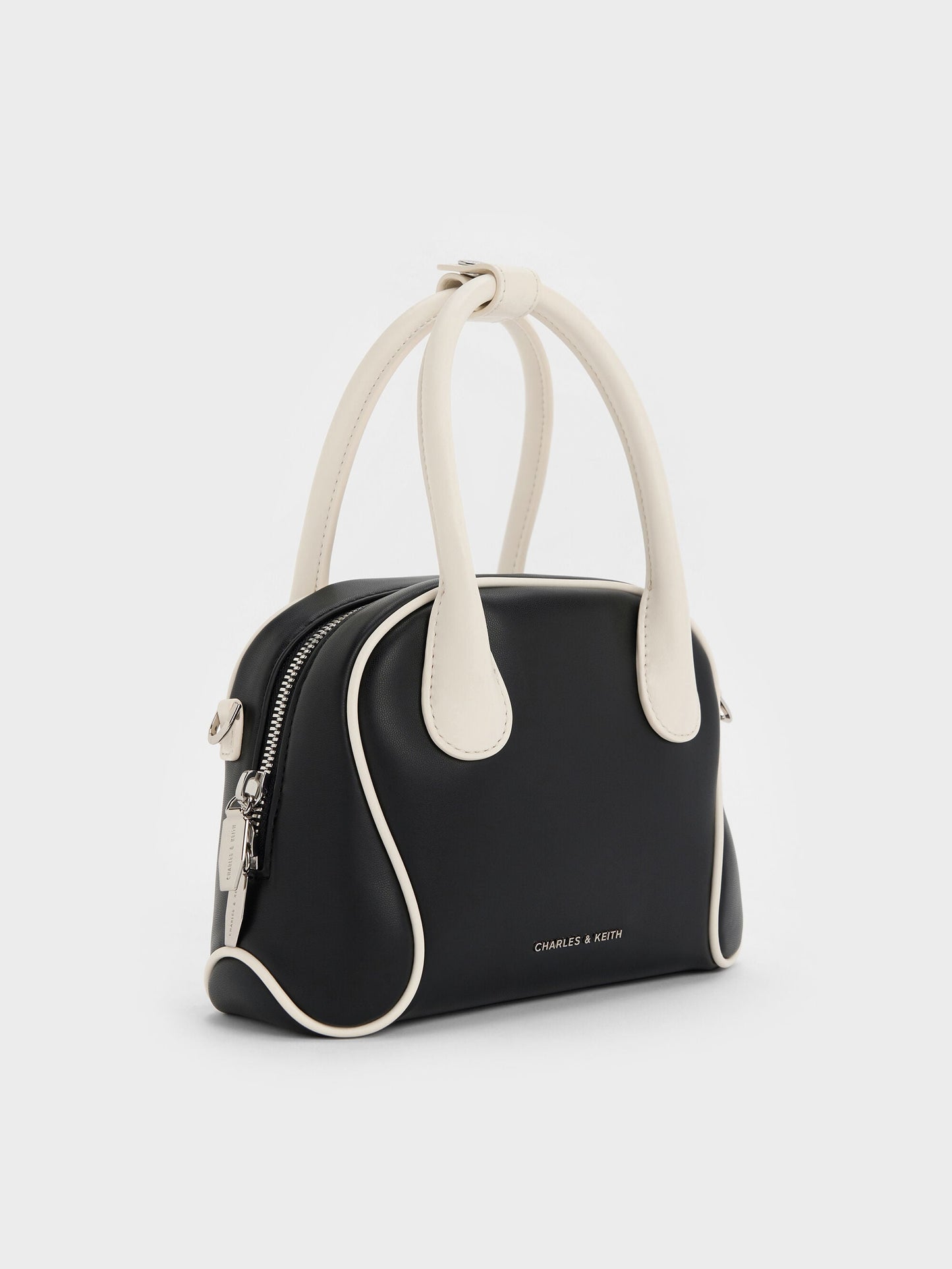 Nelly Two-Tone Bowling Bag - Multi | CHARLES & KEITH