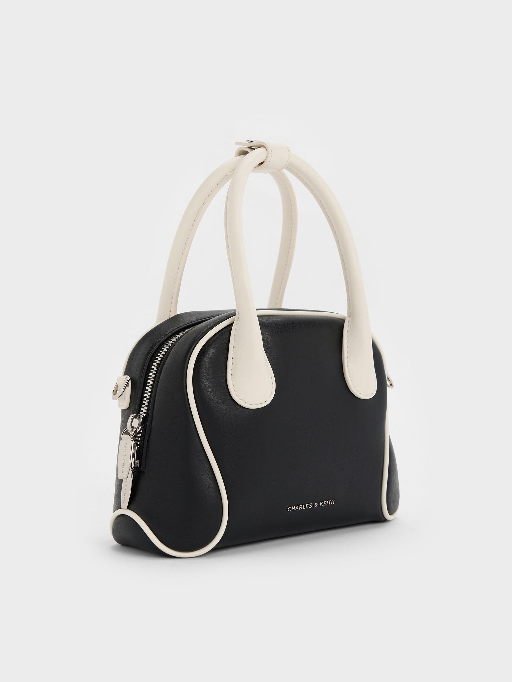 Nelly Two-Tone Bowling Bag - Multi | CHARLES & KEITH