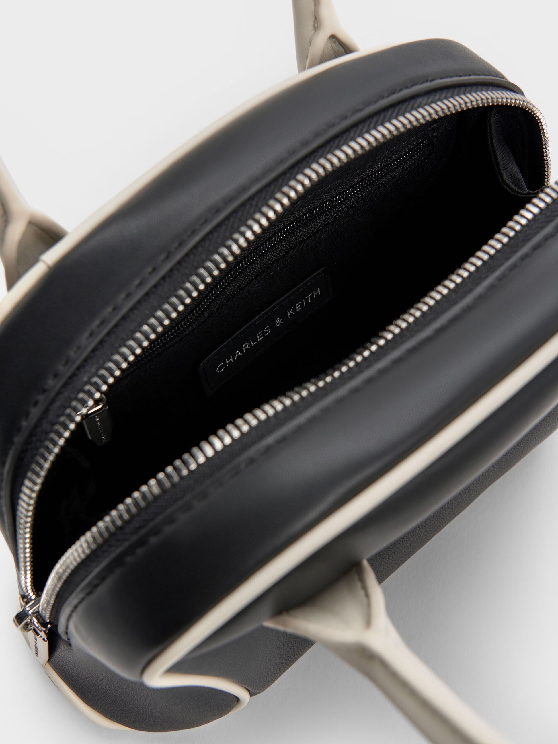 Nelly Two-Tone Bowling Bag - Multi | CHARLES & KEITH