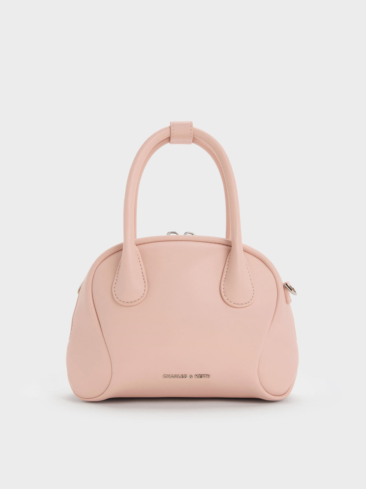 Nelly Bowling Bag - Light Pink | CHARLES & KEITH