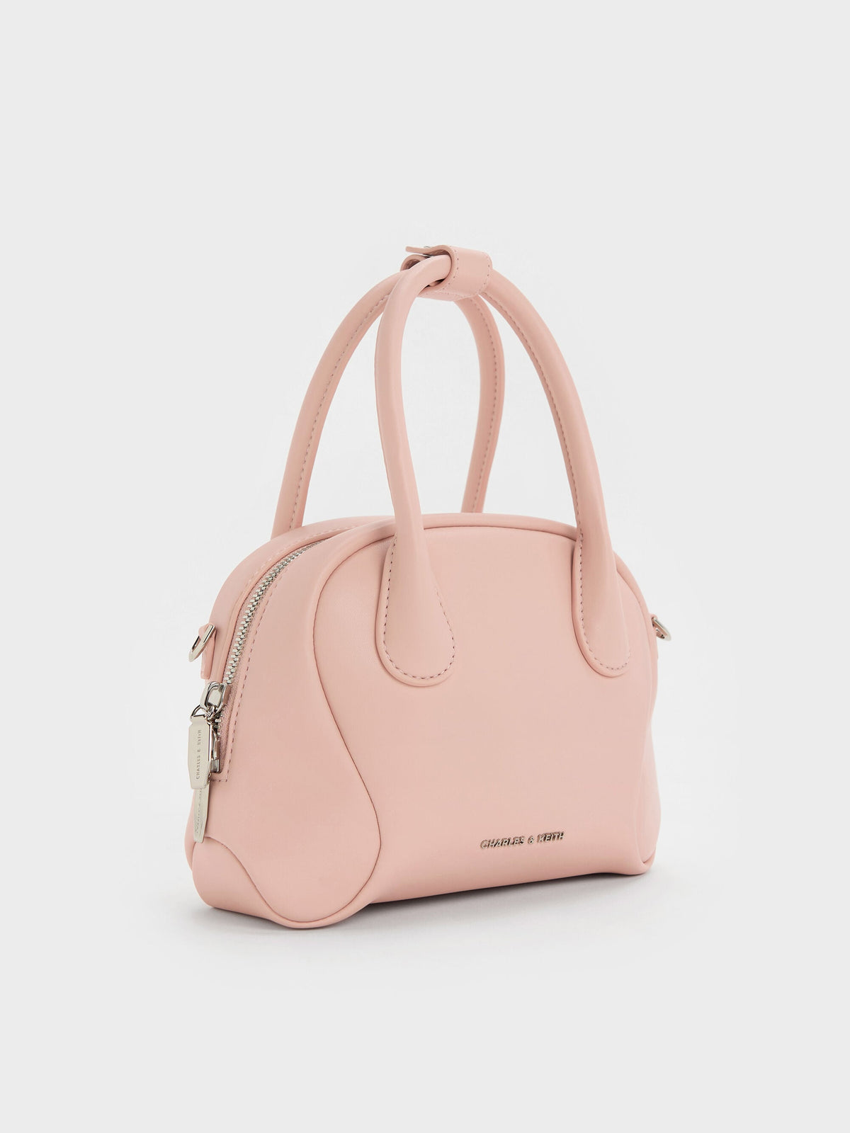 Nelly Bowling Bag - Light Pink | CHARLES & KEITH