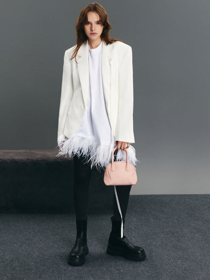 Nelly Bowling Bag - Light Pink | CHARLES & KEITH