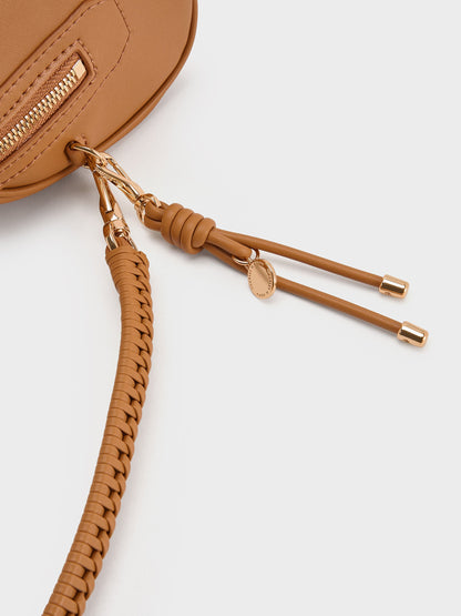 Everleigh Bowling Bag - Russet Brown | CHARLES & KEITH