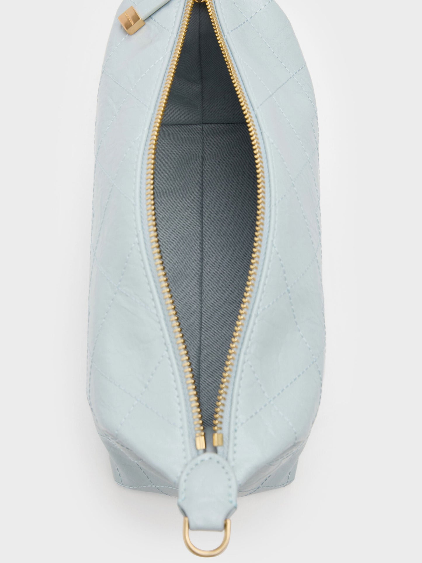 Duo Quilted Shoulder Bag - Sea Salt Blue | CHARLES & KEITH