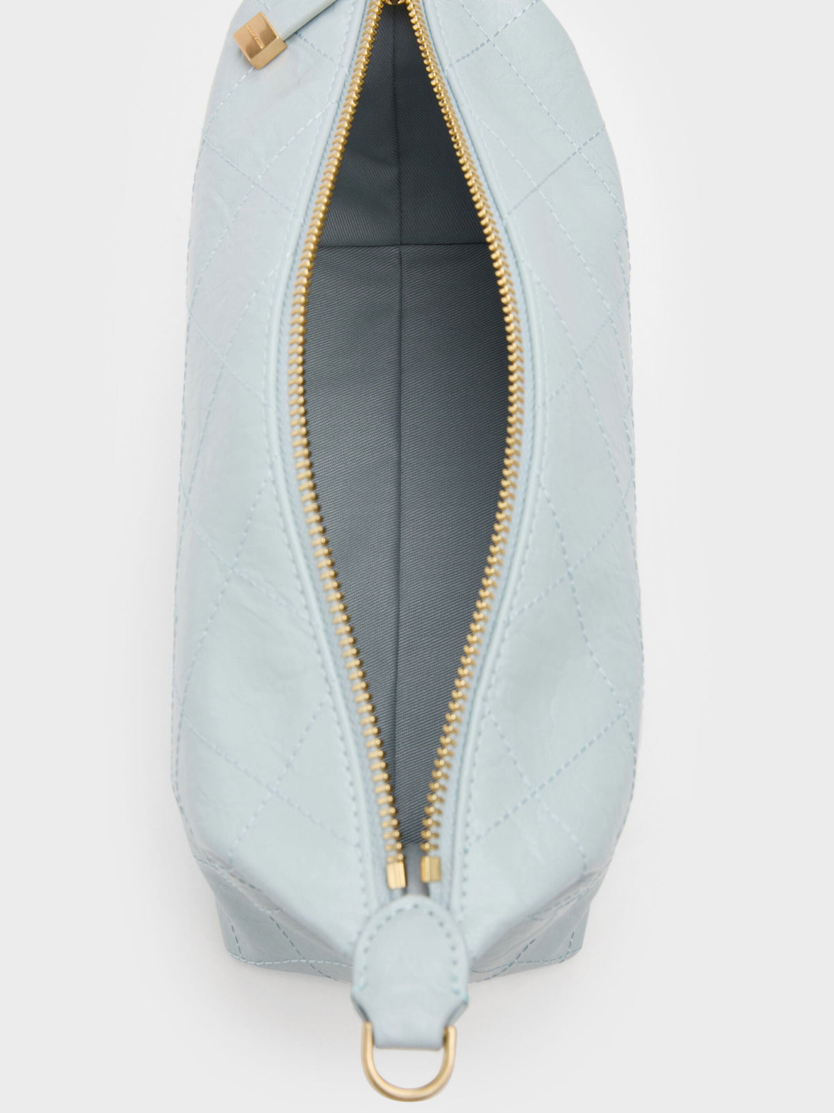 Duo Quilted Shoulder Bag - Sea Salt Blue | CHARLES & KEITH