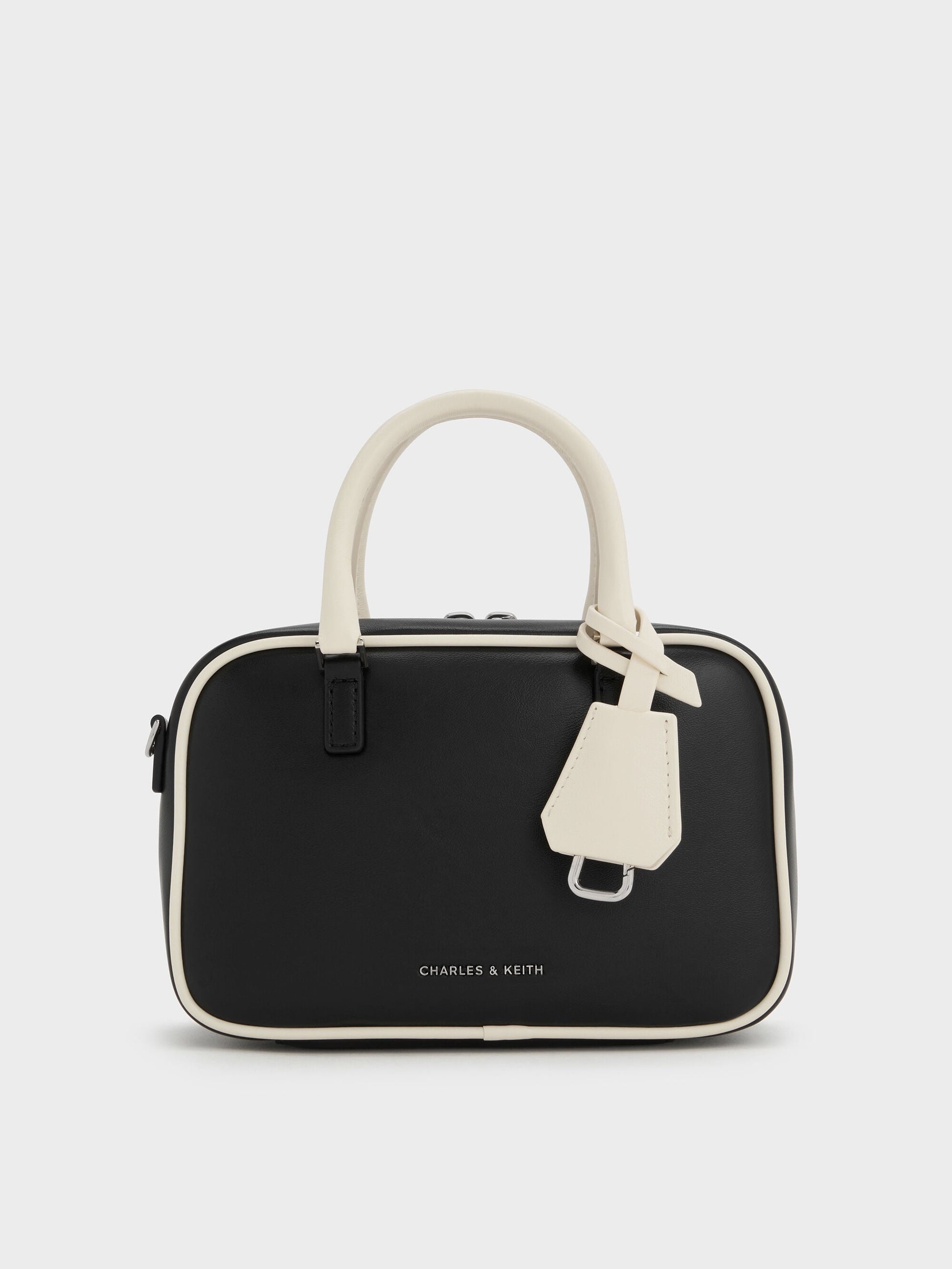Mini Sianna Two-Tone Bowling Bag - Multi | CHARLES & KEITH