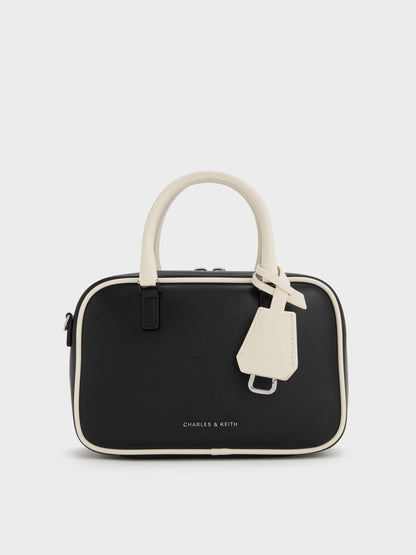Mini Sianna Two-Tone Bowling Bag - Multi | CHARLES & KEITH