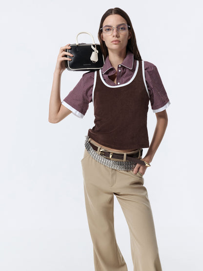 Mini Sianna Two-Tone Bowling Bag - Multi | CHARLES & KEITH