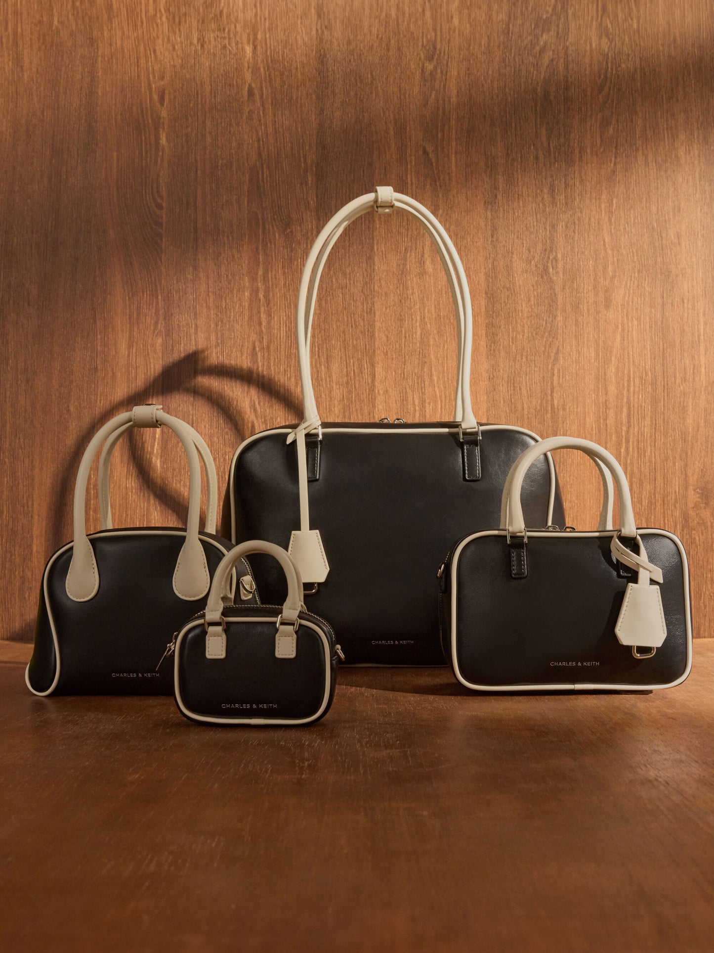 Mini Sianna Two-Tone Bowling Bag - Multi | CHARLES & KEITH