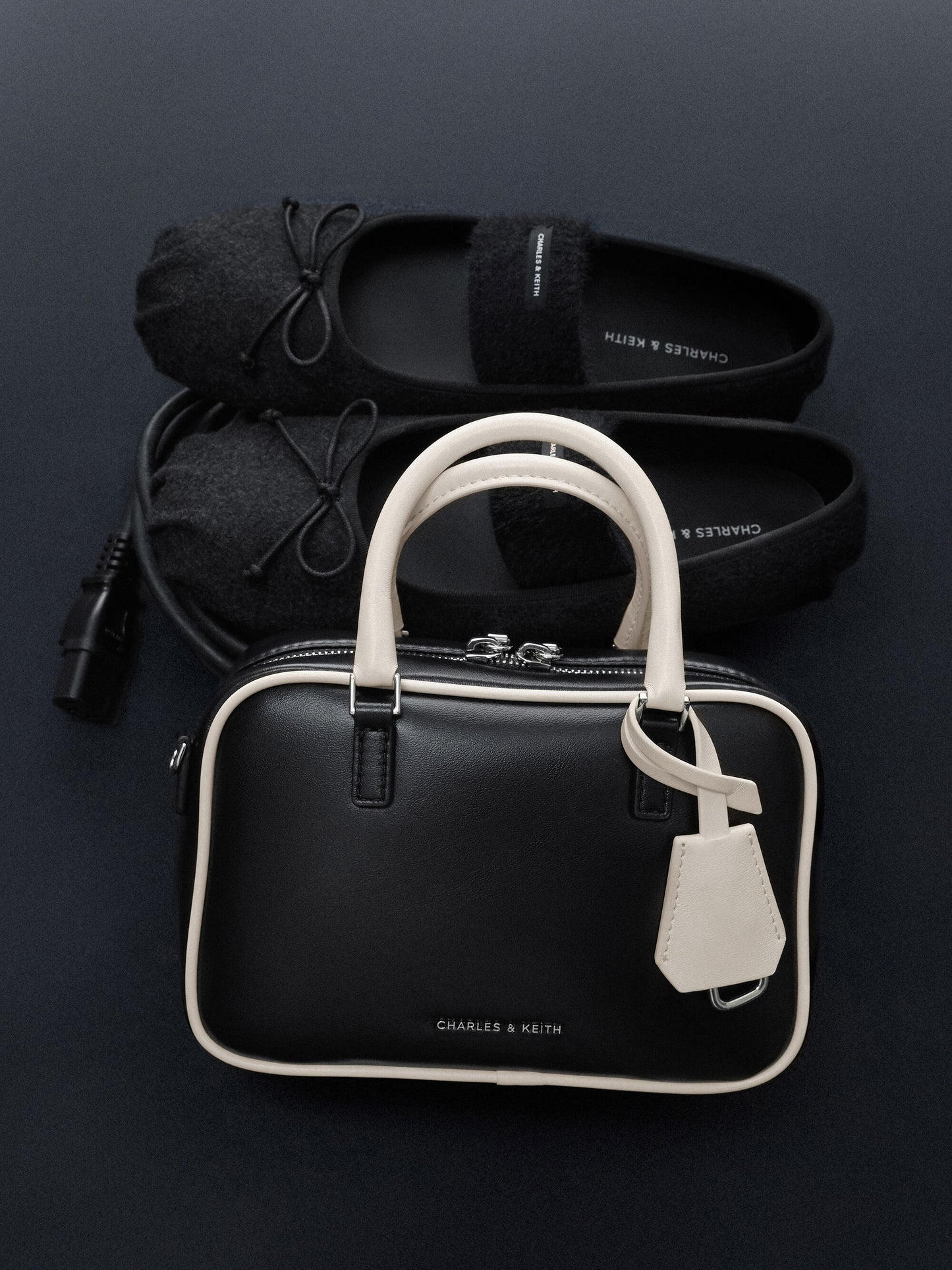 Mini Sianna Two-Tone Bowling Bag - Multi | CHARLES & KEITH