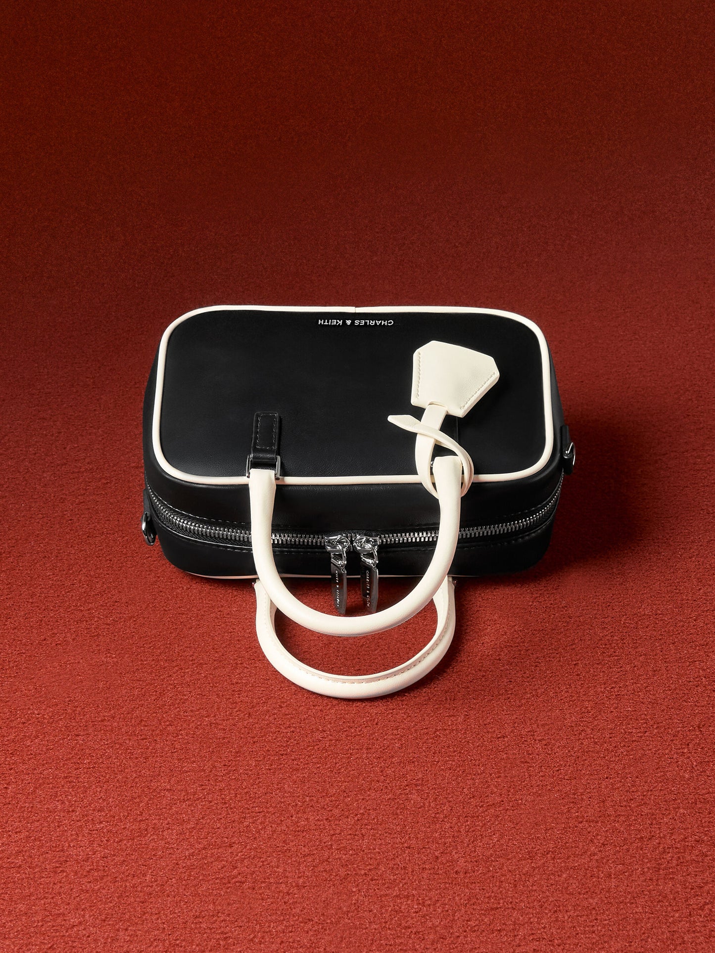 Mini Sianna Two-Tone Bowling Bag - Multi | CHARLES & KEITH