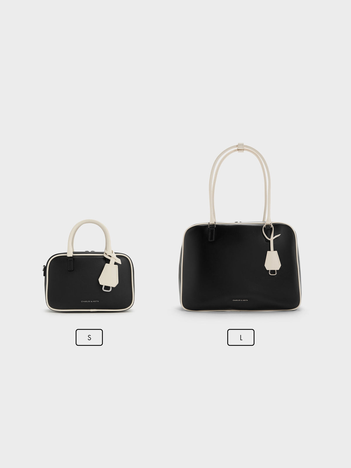Mini Sianna Two-Tone Bowling Bag - Multi | CHARLES & KEITH