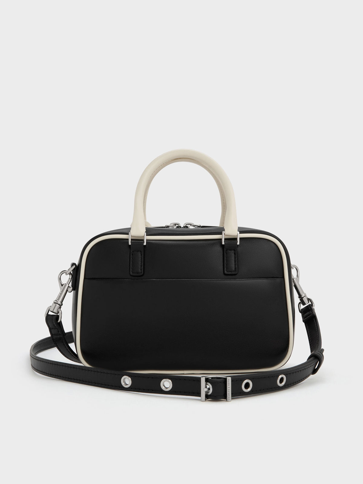 Mini Sianna Two-Tone Bowling Bag - Multi | CHARLES & KEITH