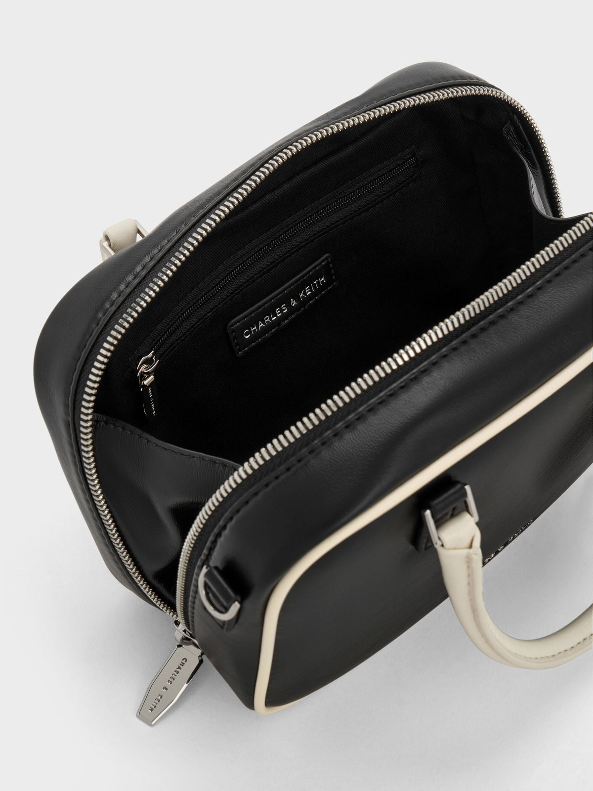 Mini Sianna Two-Tone Bowling Bag - Multi | CHARLES & KEITH