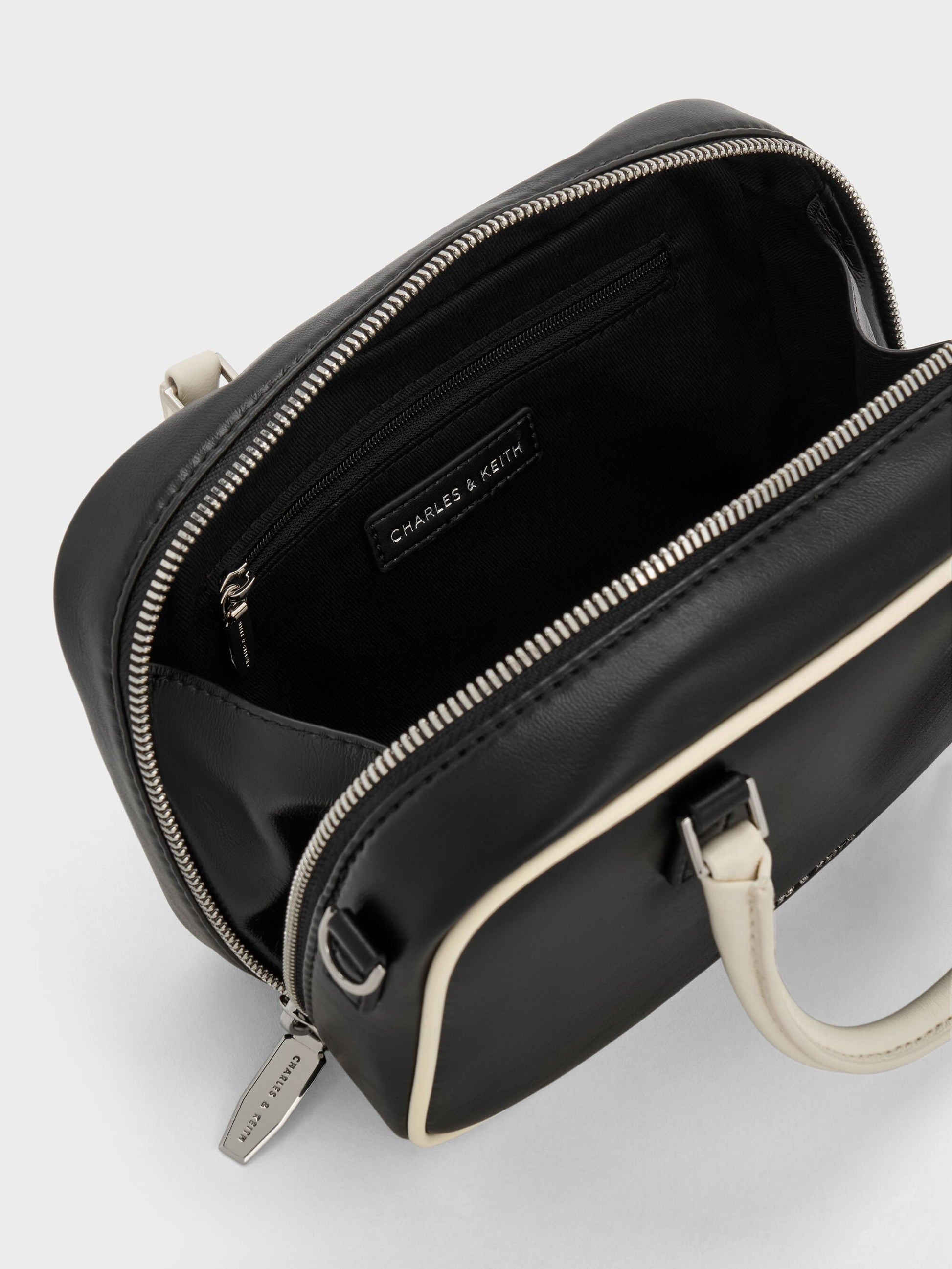 Mini Sianna Two-Tone Bowling Bag - Multi | CHARLES & KEITH