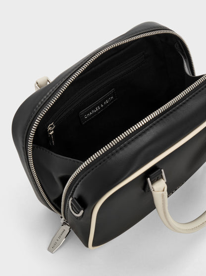 Mini Sianna Two-Tone Bowling Bag - Multi | CHARLES & KEITH