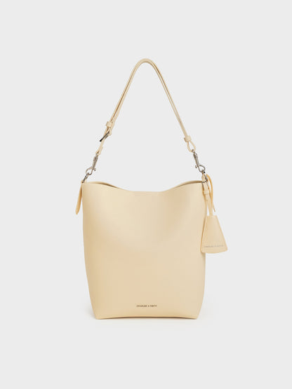 Beryl Bucket Bag - Butter Yellow | CHARLES & KEITH