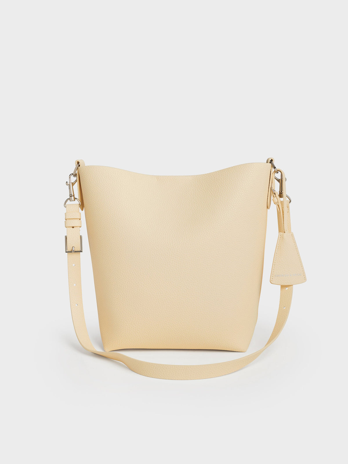 Beryl Bucket Bag - Butter Yellow | CHARLES & KEITH