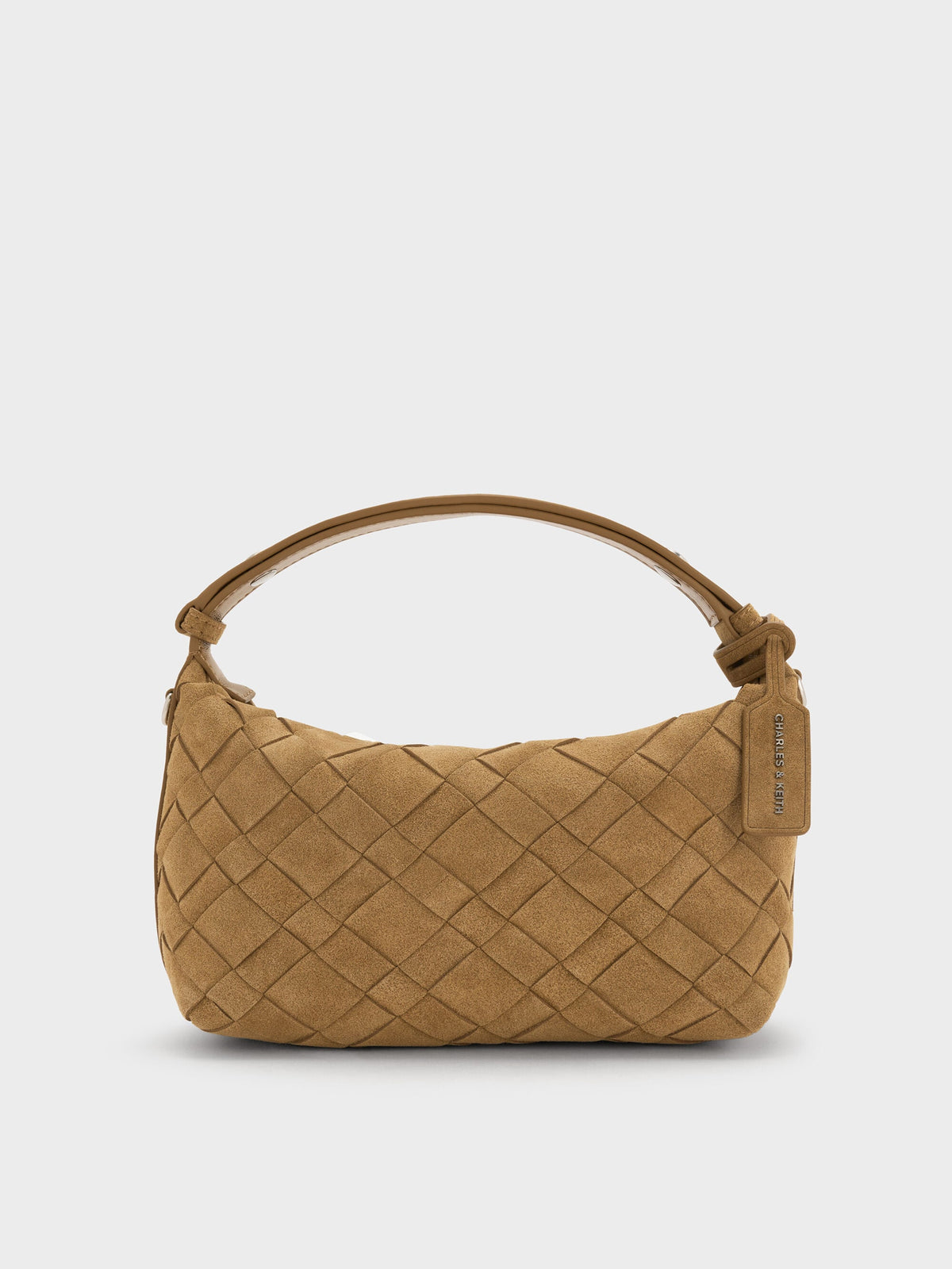 Ivette Woven Shoulder Bag - Sahara Sand | CHARLES & KEITH