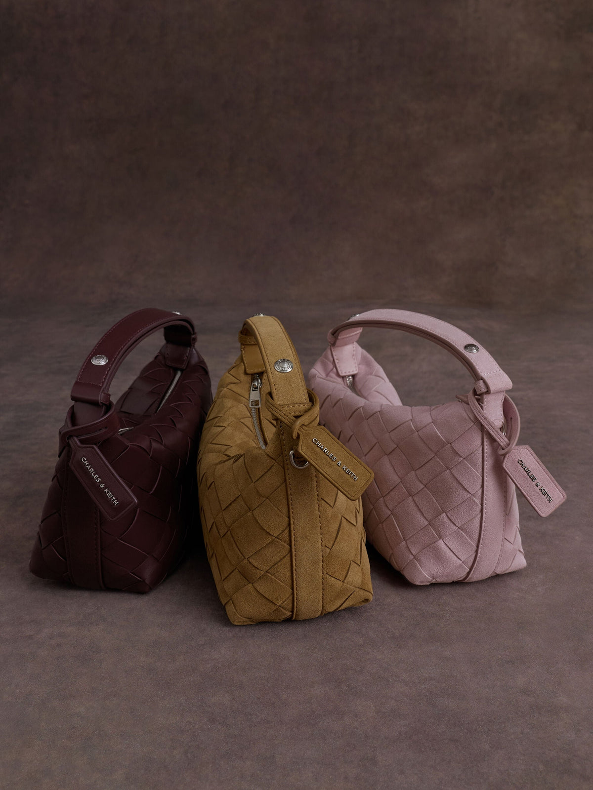 Ivette Woven Shoulder Bag - Sahara Sand | CHARLES & KEITH