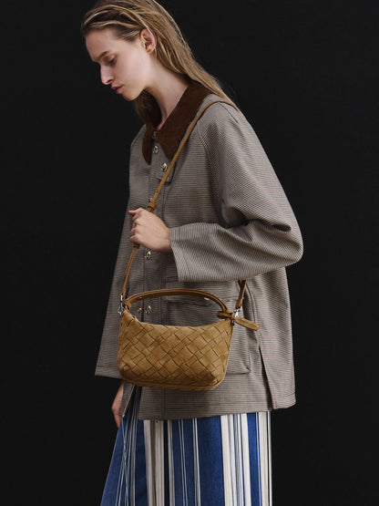 Ivette Woven Shoulder Bag - Sahara Sand | CHARLES & KEITH