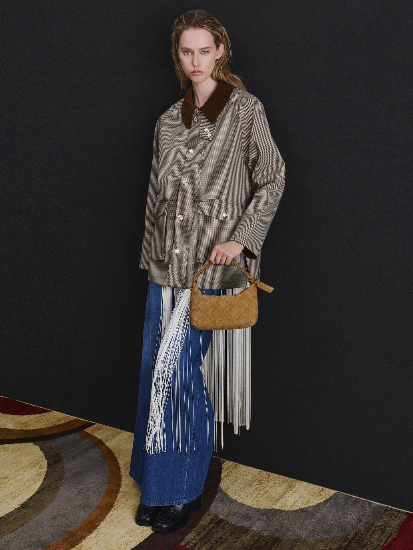 Ivette Woven Shoulder Bag - Sahara Sand | CHARLES & KEITH