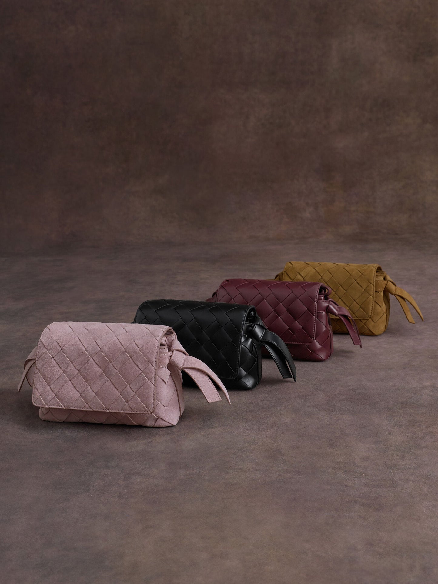 Ivette Woven Crossbody Bag - Sahara Sand | CHARLES & KEITH