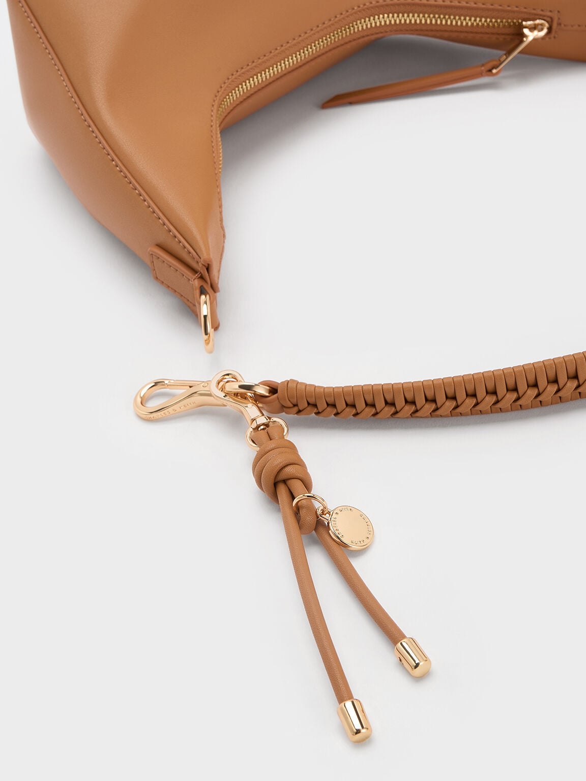 Everleigh Crossbody Bag - Russet Brown | CHARLES & KEITH